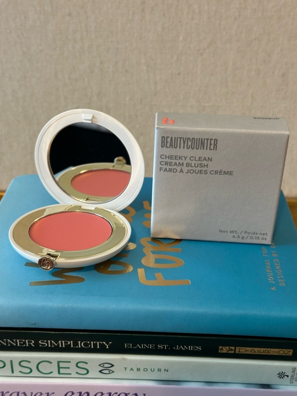 beautycounter Cheeky Clean Cream Blush — rosebud